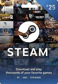 25$ Steam Card
